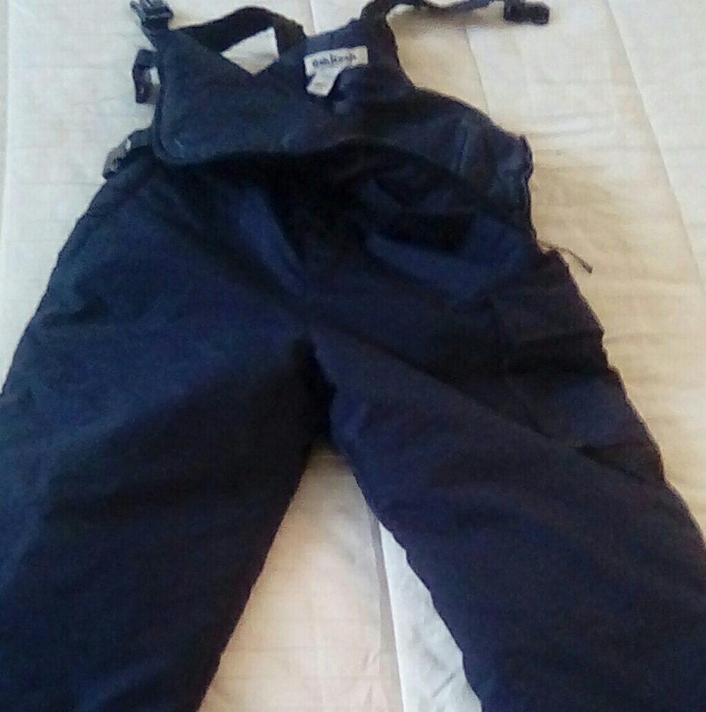 Osh Kosh blue coveralls. Large size 7 boys